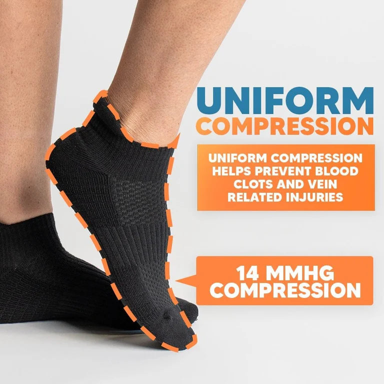 Ankle Compression Socks- Solid Colours